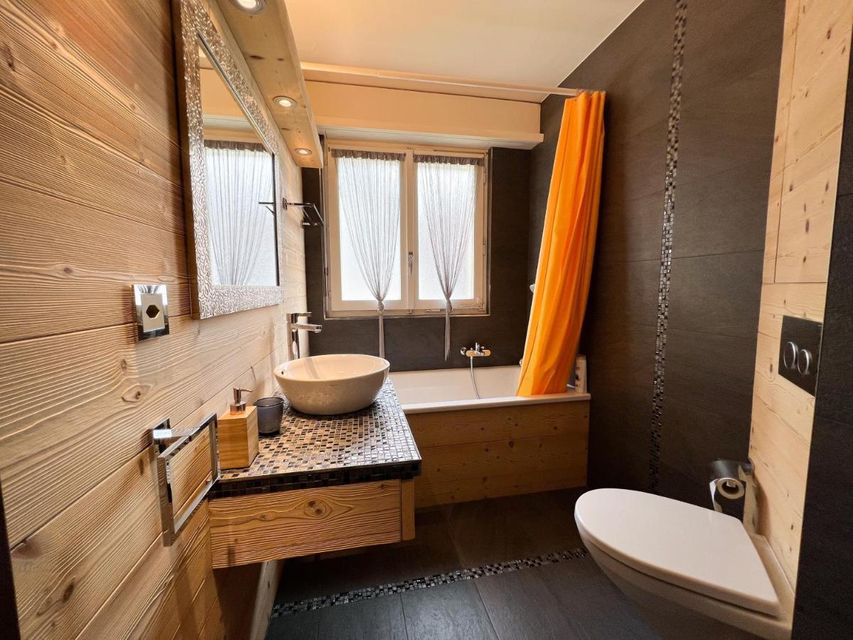 Bel Appartement 3 Pieces Au Pied Des Pistes De Ski Crans-Montana Ngoại thất bức ảnh